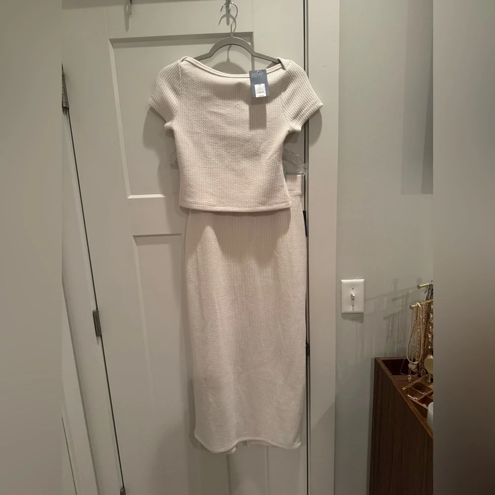 NEW W/ TAGS - Knit Two Piece Skirt Set; SM Skirt & XS Top - Picture 1 of 8